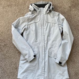 Lole Light Grey unlined Rain Jacket